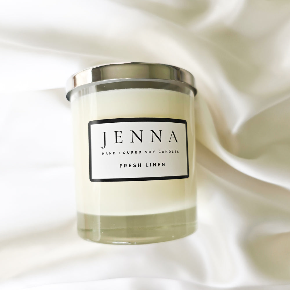 Fresh Linen Scented Candle