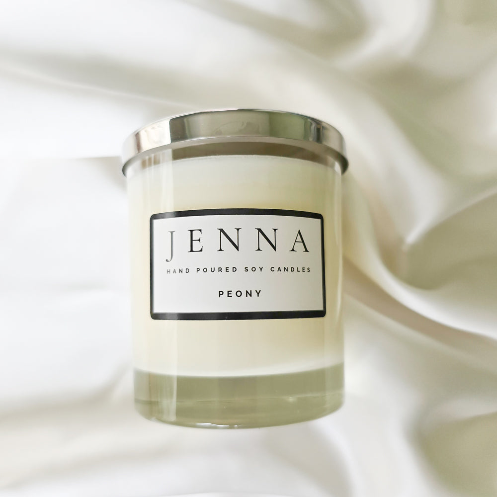 Peony Scented Candle